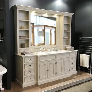 mueble de lavabo doble