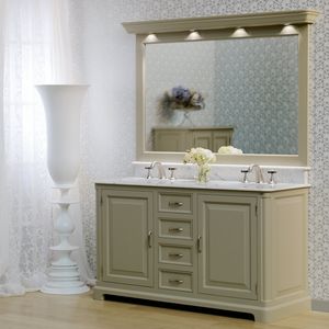 mueble de lavabo doble