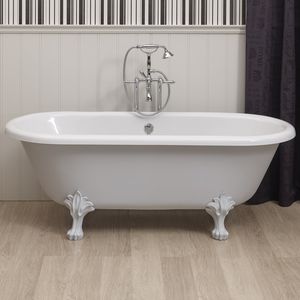 bañera ovalada
