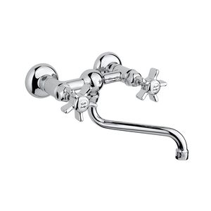 grifo bimando de pared