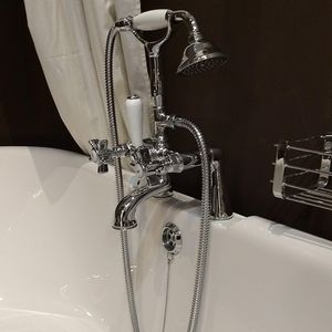 grifo bimando para ducha