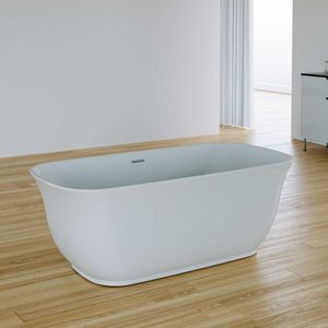 bañera ovalada