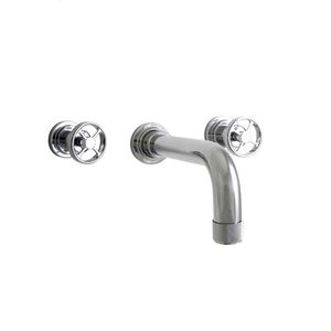 grifo bimando para lavabo