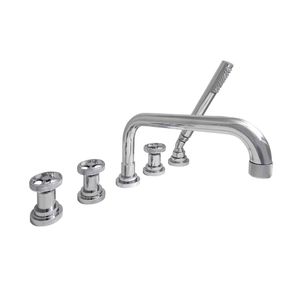 grifo bimando para bañera