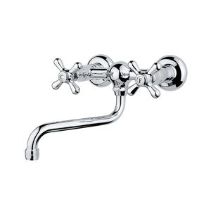 grifo bimando de pared