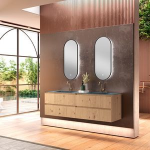 mueble de lavabo doble