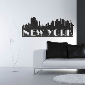 adhesivo de pared ciudad
