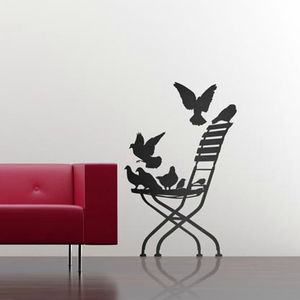 adhesivo de pared ornamental