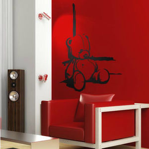 adhesivo de pared ornamental