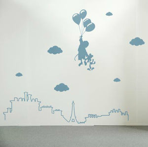 adhesivo de pared ornamental