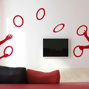 adhesivo de pared ornamental