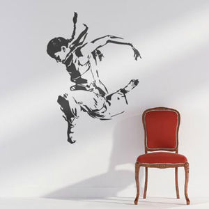 adhesivo de pared ornamental