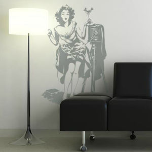 adhesivo de pared ornamental