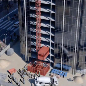 plataforma elevadora para obra / de acceso / de exterior / de interior