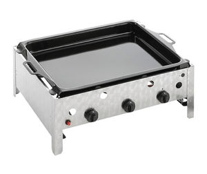 plancha de jardín / de gas