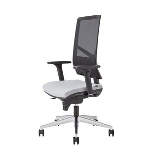 sillón de oficina contemporáneo / en malla / con ruedas / con patas en forma de estrella