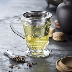 juego de té de vidrio
