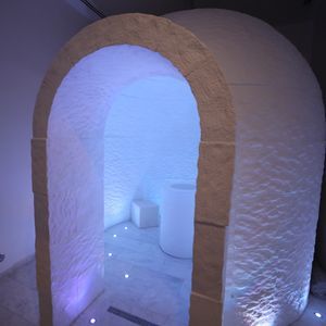 cabina de nieve para centro de bienestar