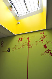 adhesivo de pared para niños