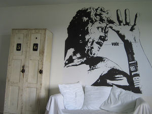 adhesivo de pared silueta