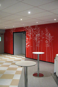 adhesivo de pared naturaleza