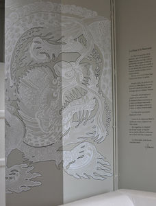 adhesivo de pared texto