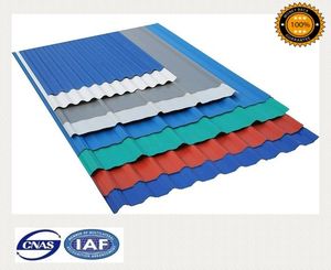 cubierta de placas de PVC