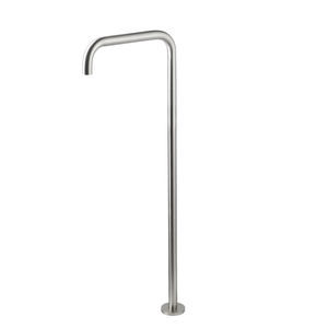 caño para bañera de acero inoxidable
