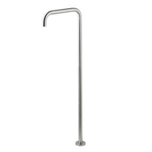 caño para lavabo de acero inoxidable
