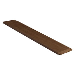 revestimiento de fachada de madera modificada / patinado / liso / natural