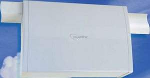 ventilador extractor / de pared / residencial / de metal