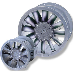 ventilador extractor de humos de uso / axial / canalizable / profesional