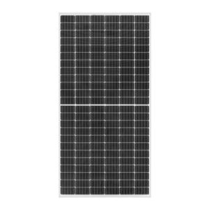 módulo fotovoltaico monocristalino / vidrio-vidrio / para techado / negro