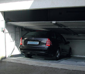 plataforma para coches inclinada