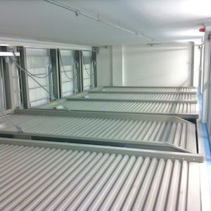 plataforma para coches hidráulica