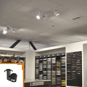 iluminación sobre riel LED