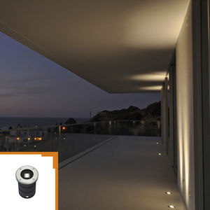 luminaria empotrable / LED / redonda / de exterior