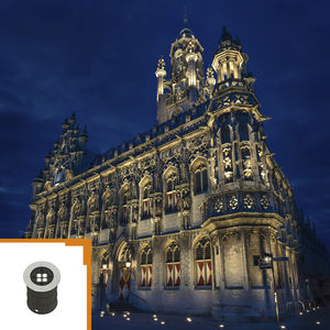 luminaria empotrable / LED / redonda / de exterior
