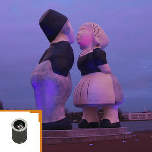 luminaria empotrable de suelo