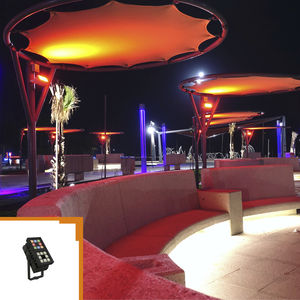 luminaria montada en superficie / LED / rectangular / de aluminio