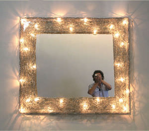 espejo de pared