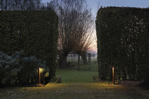 bolardo de iluminación de jardín