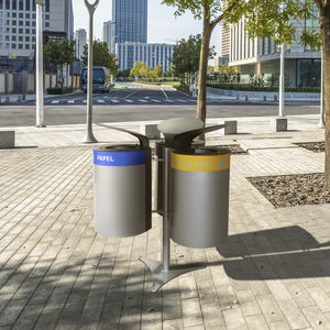 cubo de basura público