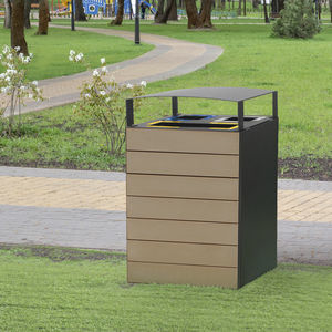 cubo de basura público