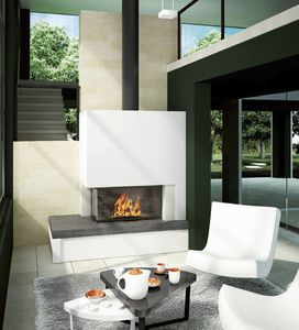 chimenea de leña