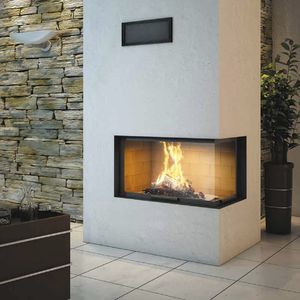 chimenea de leña