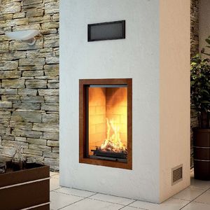 chimenea de leña
