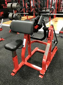 máquina de musculación curl de brazos