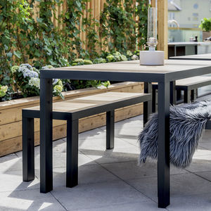 banco para jardín contemporáneo