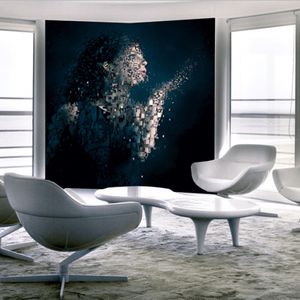papel pintado contemporáneo
